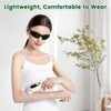 Lanieney Red Light Therapy Goggles, Protective Laser Safety Glassses, Eyes