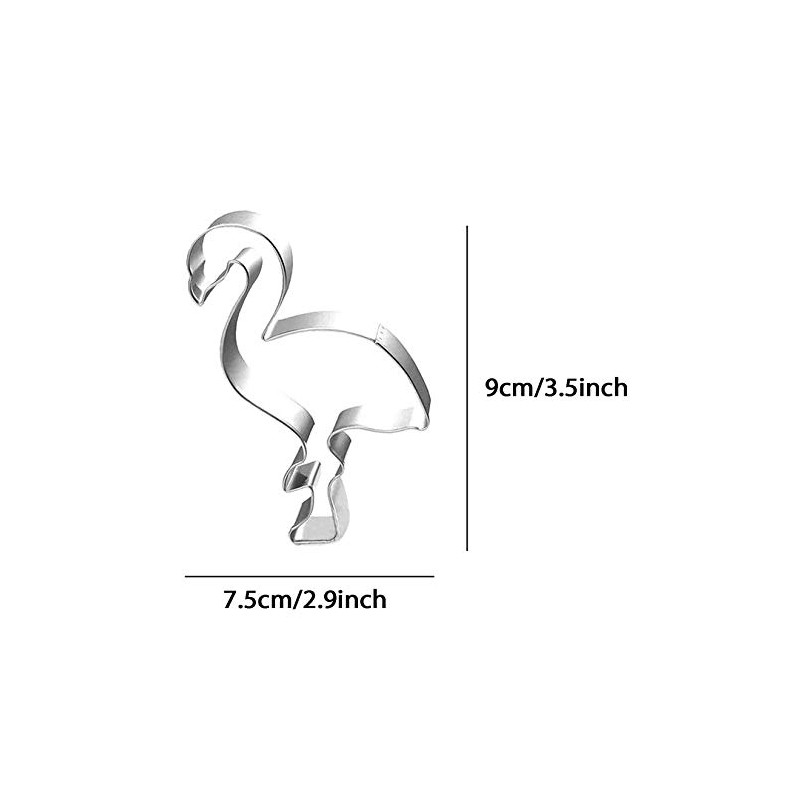 WDYJMALL Flamingo Cookie Cutter Stainless Steel