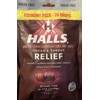Halls ECONOMY PACK Black Cherry Cough & Throat Relief SUGAR