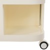 Utility Storage Cart,Storage Cart with Wheels and Slide Out Drawers