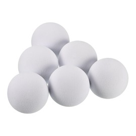 M METERXITY 20 Pack Golf Foam Balls - EVA Sponge Limited Flight Training Balls, Light & Soft, Apply to Indoor Training/Hitting Mat (42mm, White)