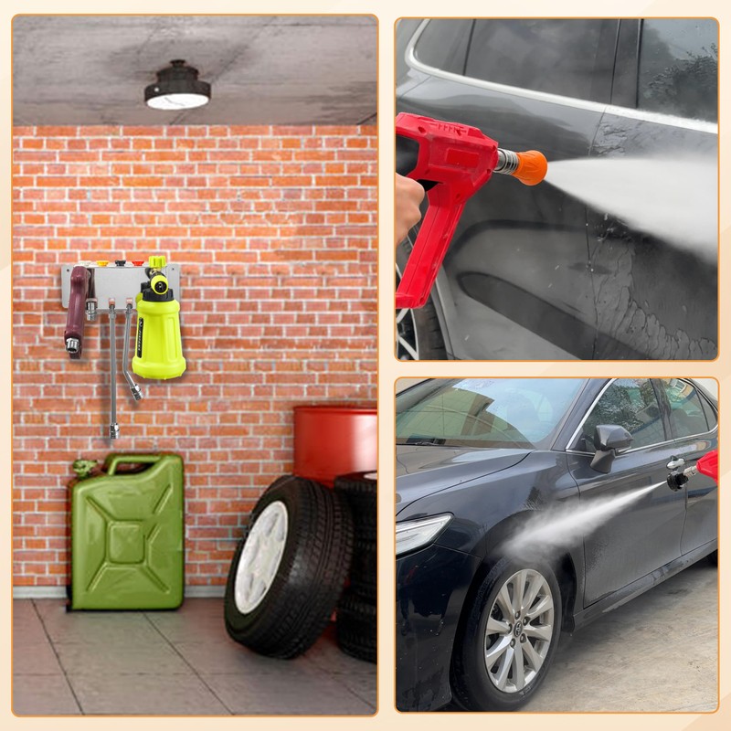 FIXFANS Pressure Washer Foam Cannon Holder, Power Washer Gun Snow