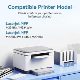 134A for HP 134 A W1340A 134X W1340X Toner Cartridge Use with HP Laserjet Pro M209dw MFP 234dw 234sdw 232dw 232dwc 233sdn 233dw 236dw 236sdw Series Printer（1 Pack）