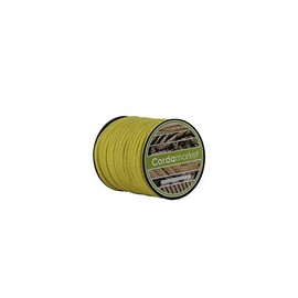 Dyneema Rope, 4 mm, Unisex, for Adults, Unisex Adults, CDMKDYA040020, Yellow, 4 mm a 20mts