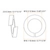 sourcing map 15 Pcs Spring Lock Washer, M12 Split Lock