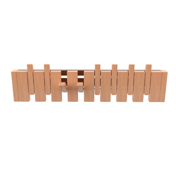 Wall Mounted Piano Key Hanger | Flip Style Hook |