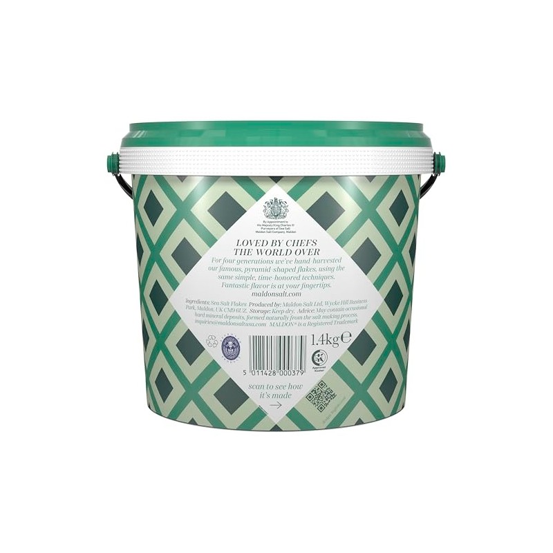 Maldon Salt Sea Salt Tub 1400 g | Sal en