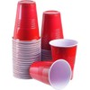 Efforias 50 X 16oz Red Party Cups for Christmas, Garden