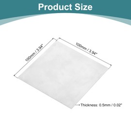 uxcell 1 Pcs Pure Nickel Sheet, 99.6% Pure Nickel Plate Nickel Strip 0.02"x3.94"x3.9"(0.5x100x100mm) Nickel Anode for Electroplating Scientific Lab Industry DIY Craft