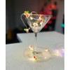 Generic 20M 7 ft Martini Cosmopolitan Bar String Lights LED
