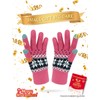 Veni Masee women's warm winter wool touchscreen gloves, with thermal