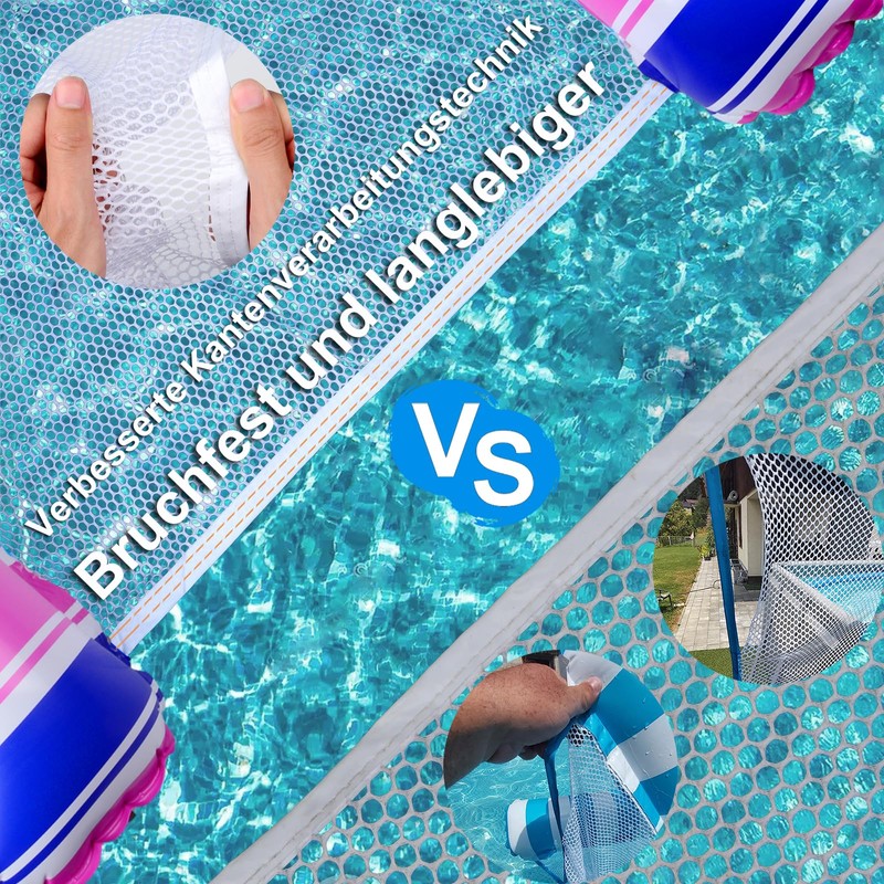 Pool Seat Floating Hammock, Water Hammock Toys Air Mattress Pool