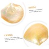 STOBAZA Shell Decorative Serving Plate Natural Shell Design for Home