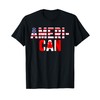 American Canadian Flag T-Shirt America Canada Patriotic Tee T-Shirt
