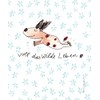 Glasses Cleaning Cloth "Voll das wilde Leben" [German Language