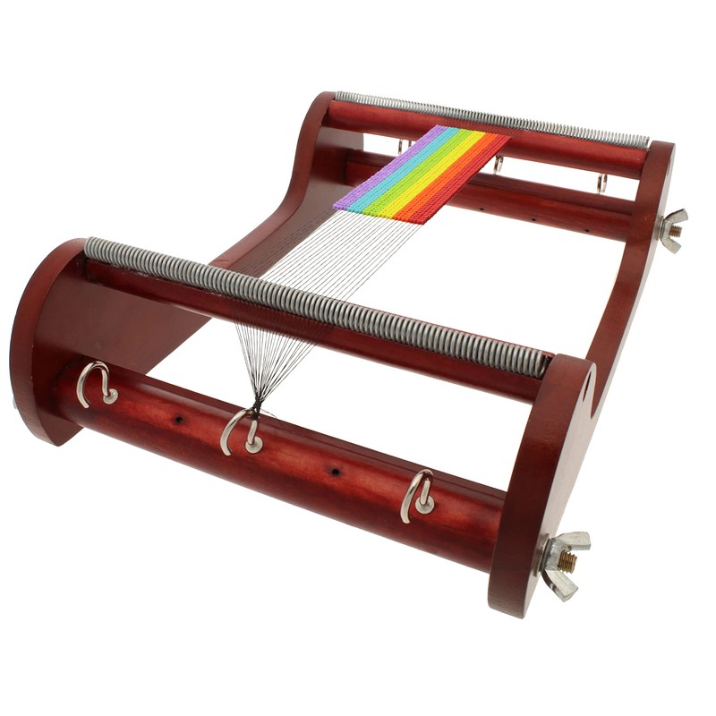 Wooden Bead Loom 7" x 11" x 3"