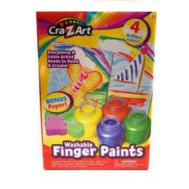 Cra-Z-Art Finger Paints with Paper