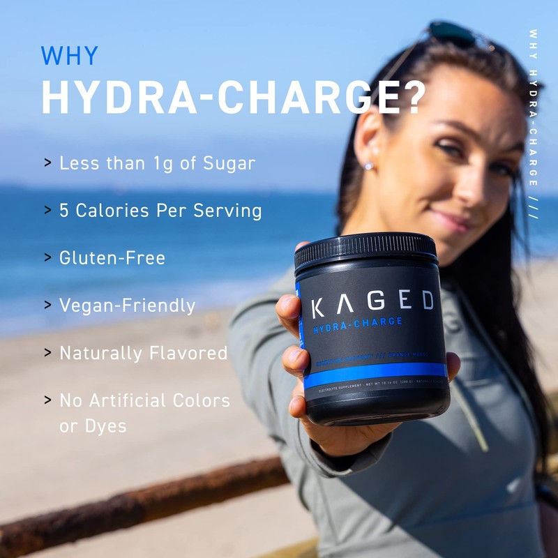 Kaged Electrolyte Hydration Powder | Lemon Lime | Sports Drink