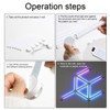 Lines Smart RGB Wall Lights with 6 Light Bars 24W