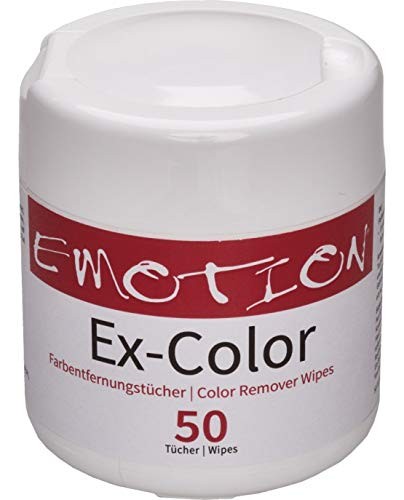 Efalock Emotion Ex-Color Farbentfernungstücher – 50 Stück, Sanft Mit Aloe Vera & Panthenol