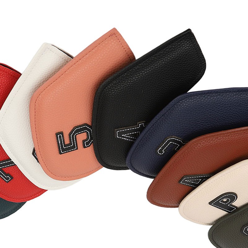 10Pcs Golf Iron Club Head Covers Headcovers Set Golf Iron