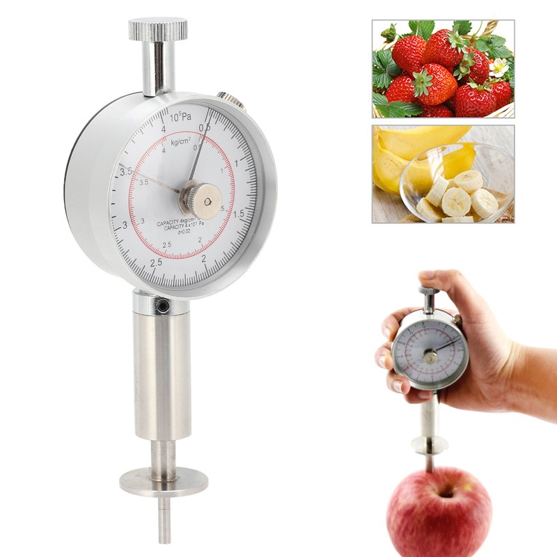 GY‑2 Portable Fruit Hardness Tester Sclerometer Dual Pointer Dial Maturity