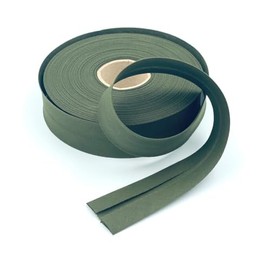 Craft Cult 30mm Wide Plain Bias Binding Tape - 25 Metre Roll (38 - Forest Green)