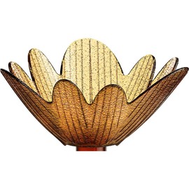 CRISTALICA Colori Gelato Ice Cream Bowl Water Lily Orange 11 cm