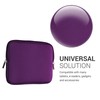 kwmobile Protective Case for eReaders Neoprene Purple 17.5 x 14.7