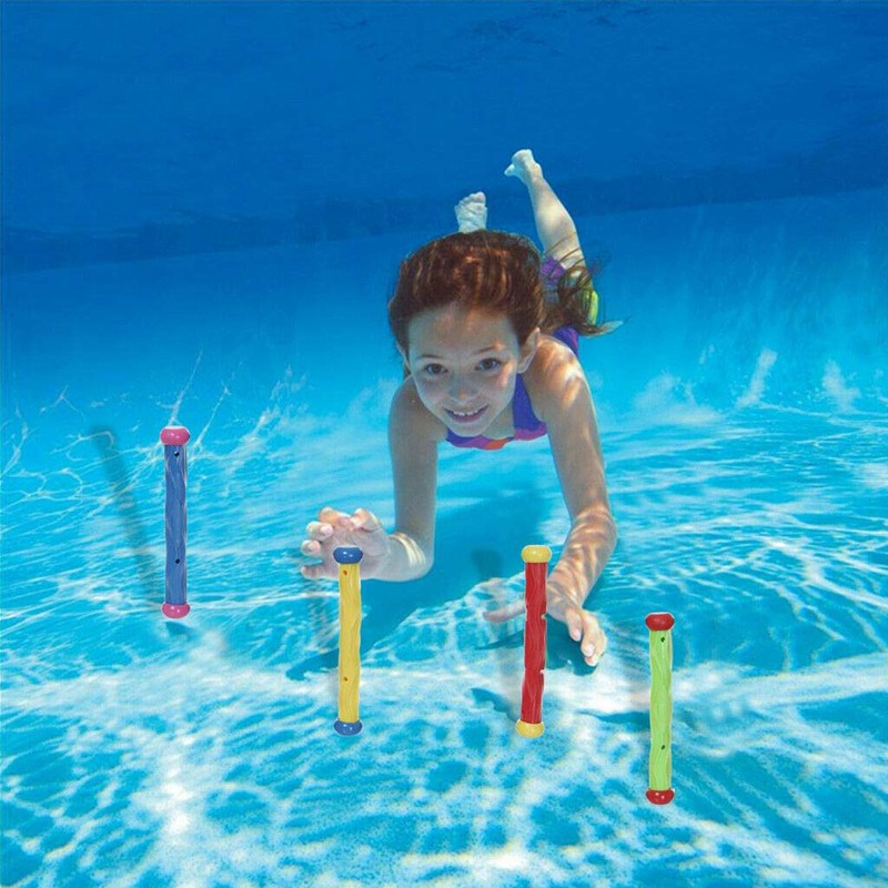Diving Pool Toys, Underwater Diving Toys Set Includes 5 Pcs