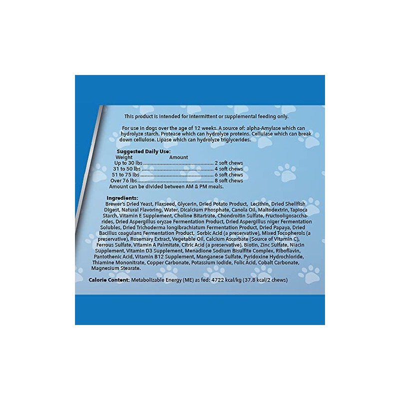 Calm Coat Complete MultiVitamin All-in-One Soft Chews 60 Count