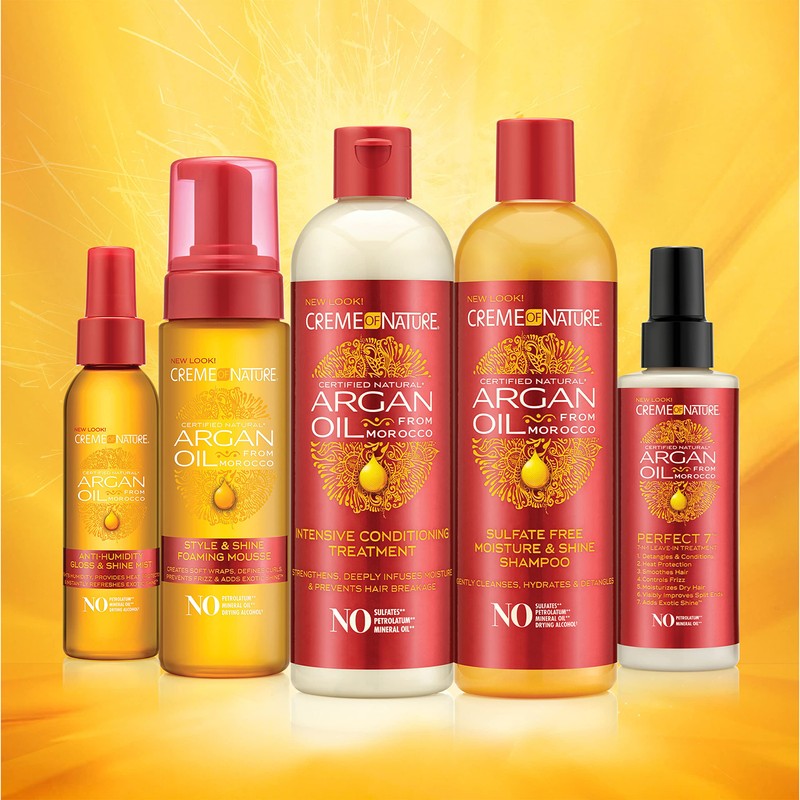 Creme of Nature Argan Oil Heat Defense Smooth & Shine