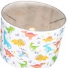 Modern and Colourful Dinosaurs Childrens Cotton Fabric Lamp or Pendant