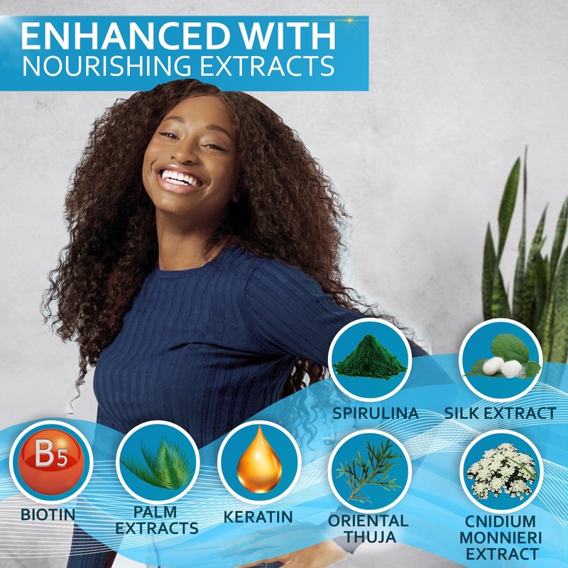 Biotin Shampoo for Thicker Stronger Hair - Volumizing & Thickening