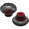 A-Pcas P3GL Eartips Eartips Earpieces for Plantroncis Voyager 5200 Compatible