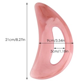 Body Gua Sha Massage Tool for Cellulite Reduction & Toning,Anti-Cellulite Sculpting Massager with Ergonomic Handle, Large Resin Lymphatic Drainage Sc Raper for Muscle Recovery & Fatigue Relief