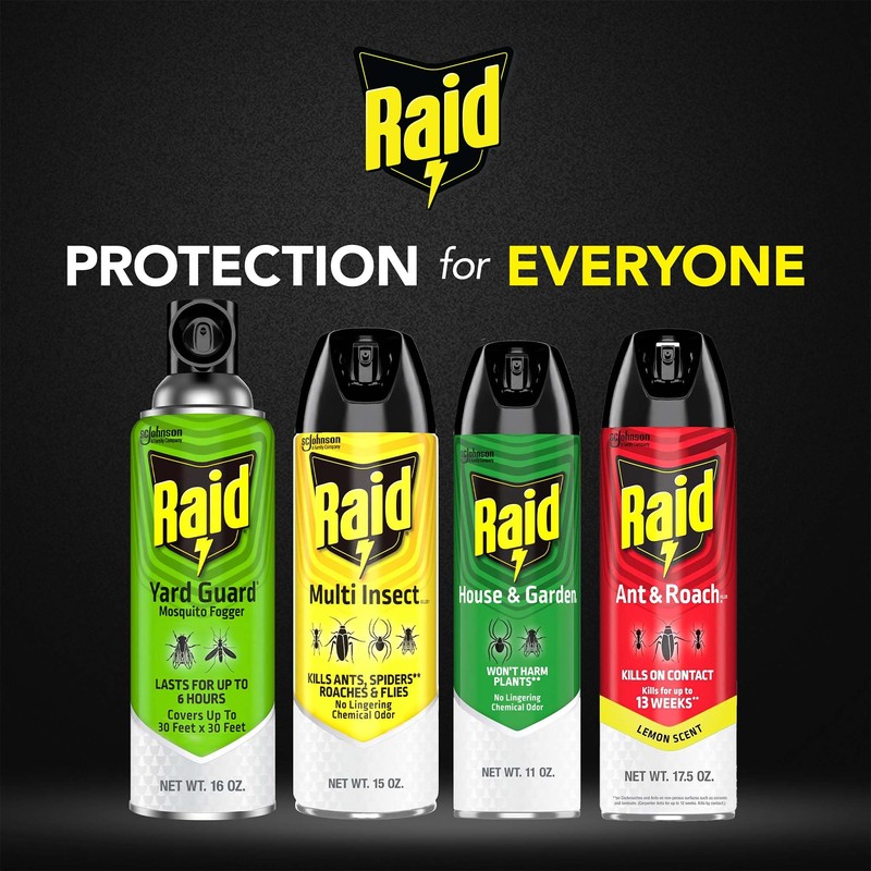 Raid Yard Guard Mosquito Fogger, 16 oz
