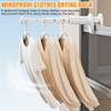 pclapora Clothes Rail Cupboard Clothes Rail Extendable Clothes Rail No