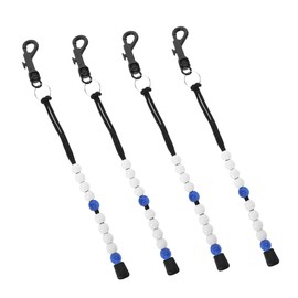 Kisangel 4pcs Golf Bead Counter Bracelet Lightweight and Stylish Score Keeper for Outdoor Sports User Friendly Design for Accurate Scoring All Weather Compatible Golfing Accessory