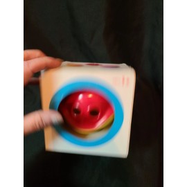 Bilibo Moluk Bilibo Mini Stack & Bathing Cup  Toy 4"    RED AND YELLOW