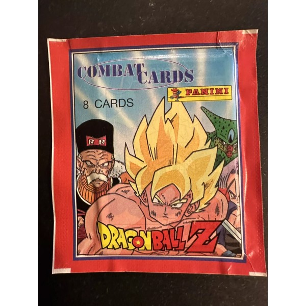 Dragon Ball Z DBZ Factory Sealed packs Combat cards Panini