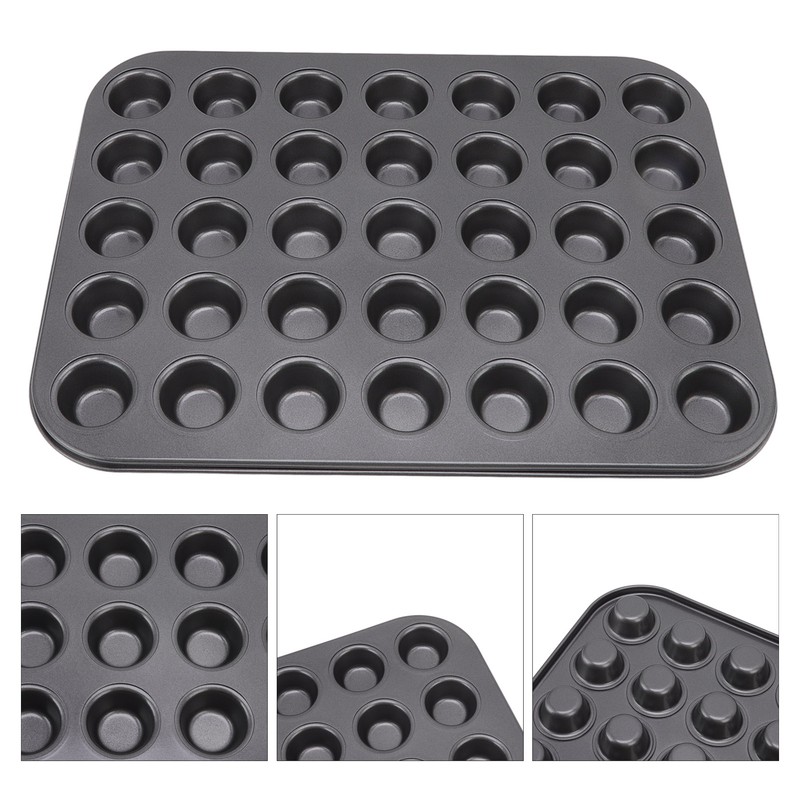 Nonstick Mini Cupcake Muffin Pans Carbon Steel Kitchen Baking Pans