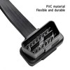 OBDII Flat Noodle Cable 16 Pin 1 in 3 Splitter