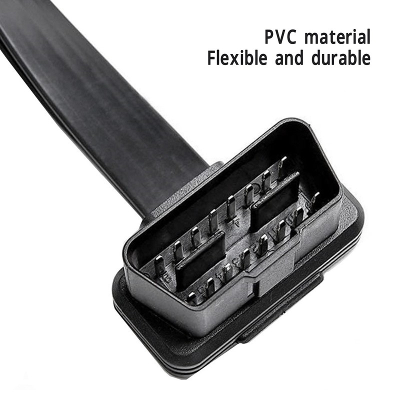 OBDII Flat Noodle Cable 16 Pin 1 in 3 Splitter