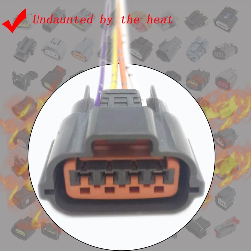 4PIN MAP Air Intake Pressure Sensor Connector Harness Plug Replacement