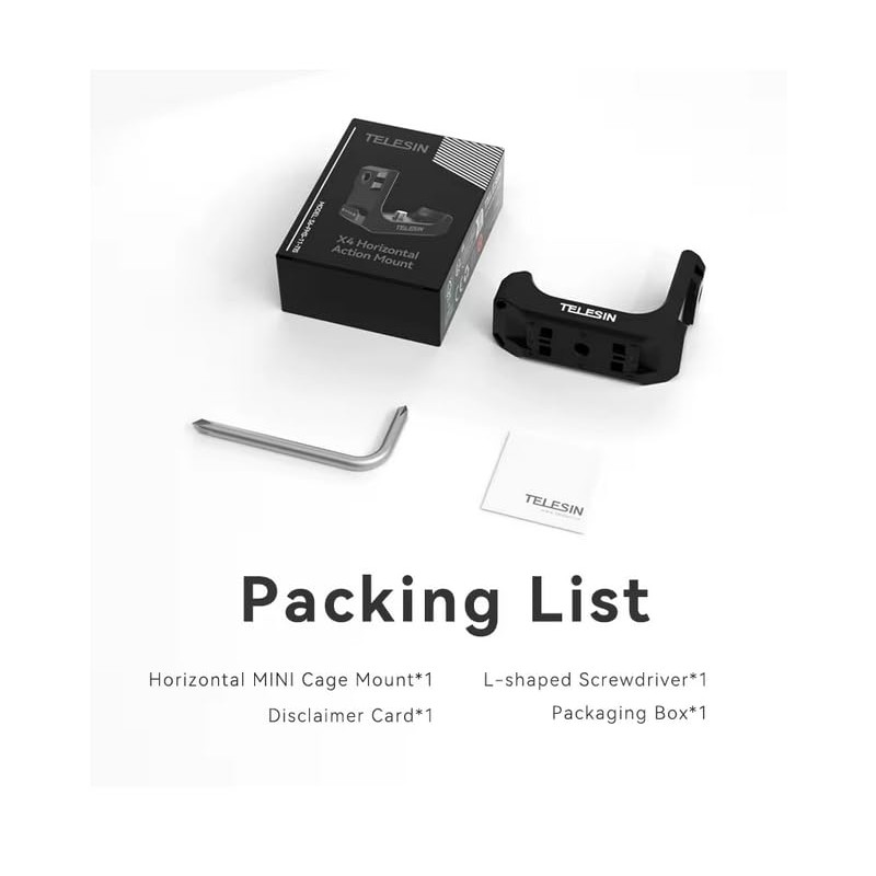 Insta360 X4 Cold Shoe Extension Adapter Shoe Extension Mount Bracket