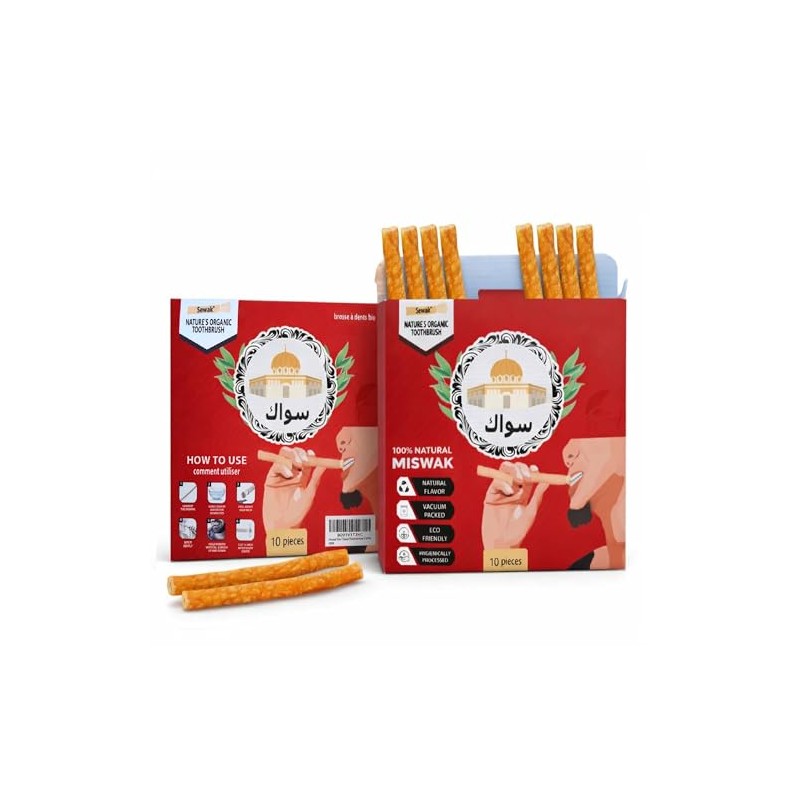 SEWAK Higiene Oral Oral Cepillo de dientes Natural 10 Unidades