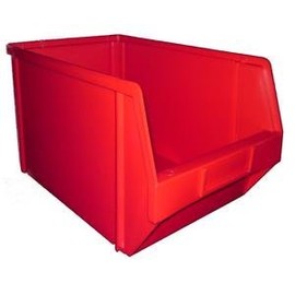 Kabi PB19 Plastic Storage Box/Parts Bin - Red
