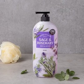 Onthebody 온더바디 수퍼보타닉 라벤더앤로즈마리 바디워시 900g On The Body Super Botanic Lavender & Rosemary Body Wash 900g