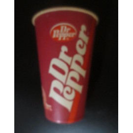 Dr Pepper 100 Original Years 1885 - 1995 Paper Cup 12oz